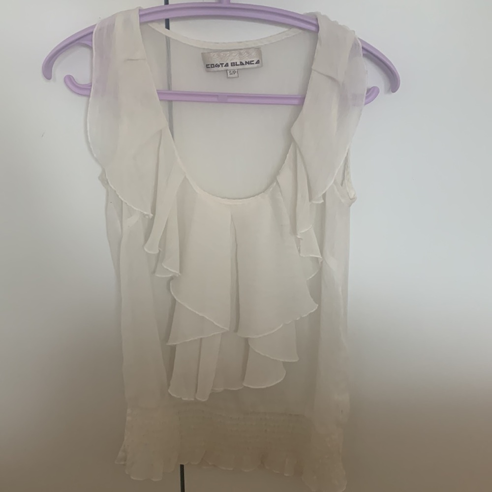 Costa Blanca White Blouse
